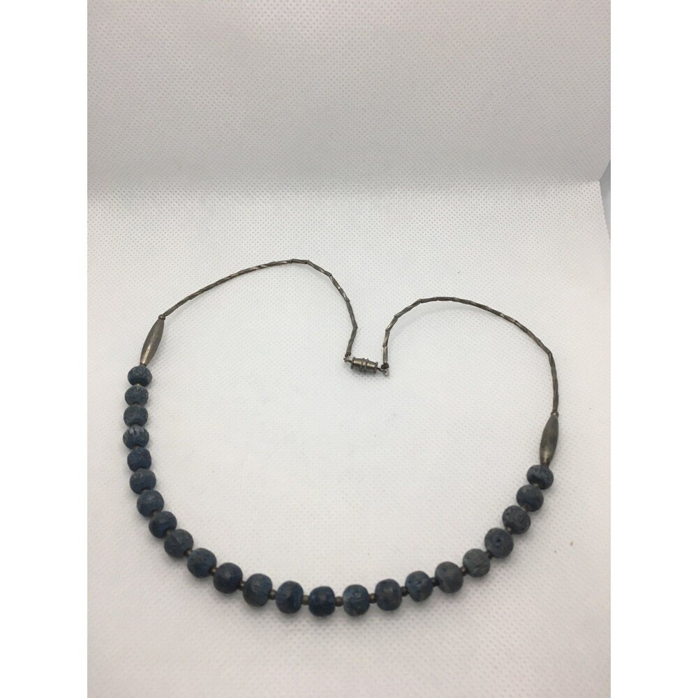 Lava Bead Necklace handmade